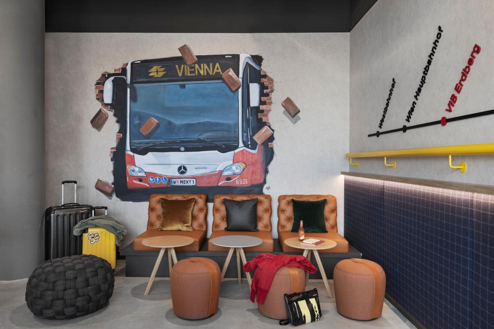 Moxy Vienna City East Kültér fotó